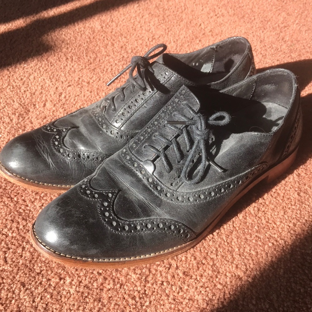 Cole Haan black oxfords